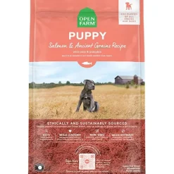 Outlet Dog Puppy Salmon & Ancient Grains Food Dry, Wet, Freeze Dried, Etc.