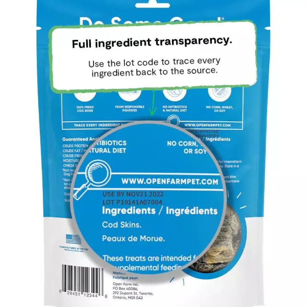 Sale Dog Treats Dehydrated Cod Skins Treats Treats & Chews