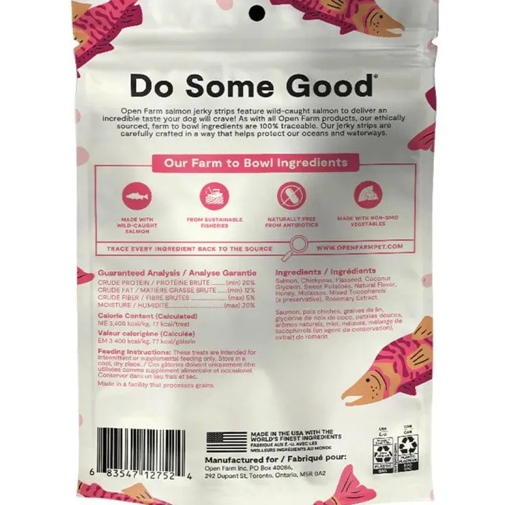 Discount Grain-Free Wild-Caught Salmon Jerky Strips Dog Treats Treats Treats & Chews
