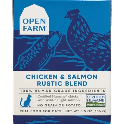 Fashion Wet Cat Food Chicken & Salmon Rustic Blend Wet Food Cans, Pouches, Tetra Paks, Etc. | Dry Food Dry Cat Food