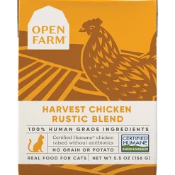 Hot Wet Cat Food Harvest Chicken Rustic Blend Wet Food Cans, Pouches, Tetra Paks, Etc. | Dry Food Dry Cat Food