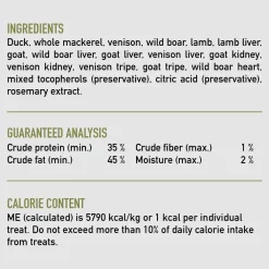 Clearance Freeze-Dried Cat Treats Tundra Dry Food Dry Cat Food
