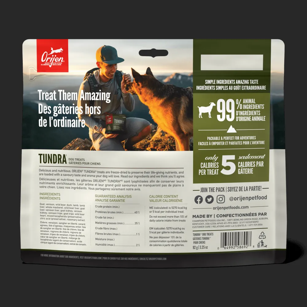 Fashion Freeze-Dried Dog Treats Tundra Treats Treats & Chews