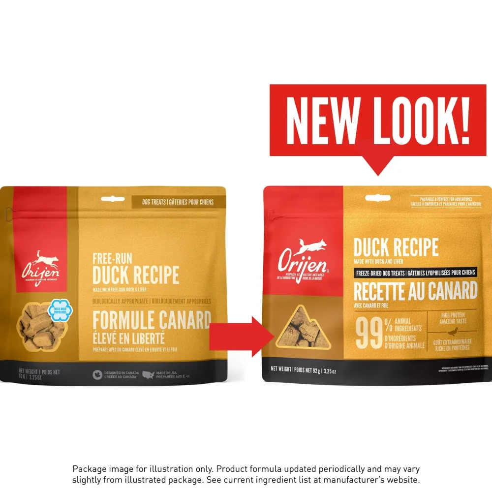 Fashion Freeze-Dried Dog Treats Free-Run Duck Formula Treats Treats & Chews
