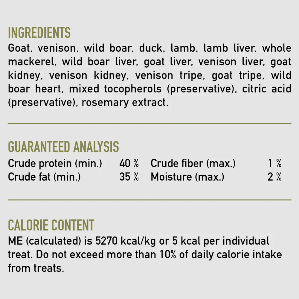 Fashion Freeze-Dried Dog Treats Tundra Treats Treats & Chews