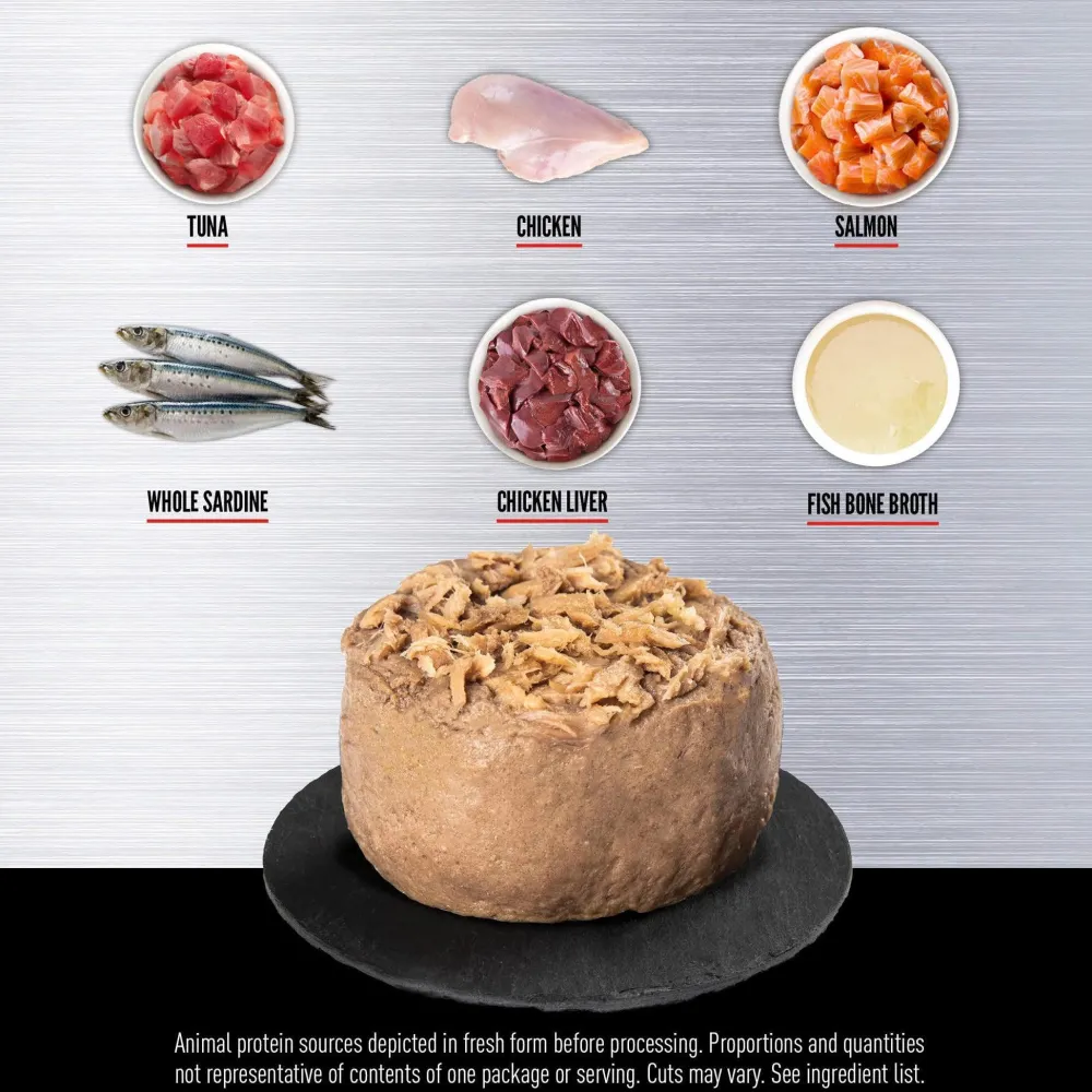 Online Tuna + Beef Entrée Wet Cat Food Recipe Wet Food Cans, Pouches, Tetra Paks, Etc.