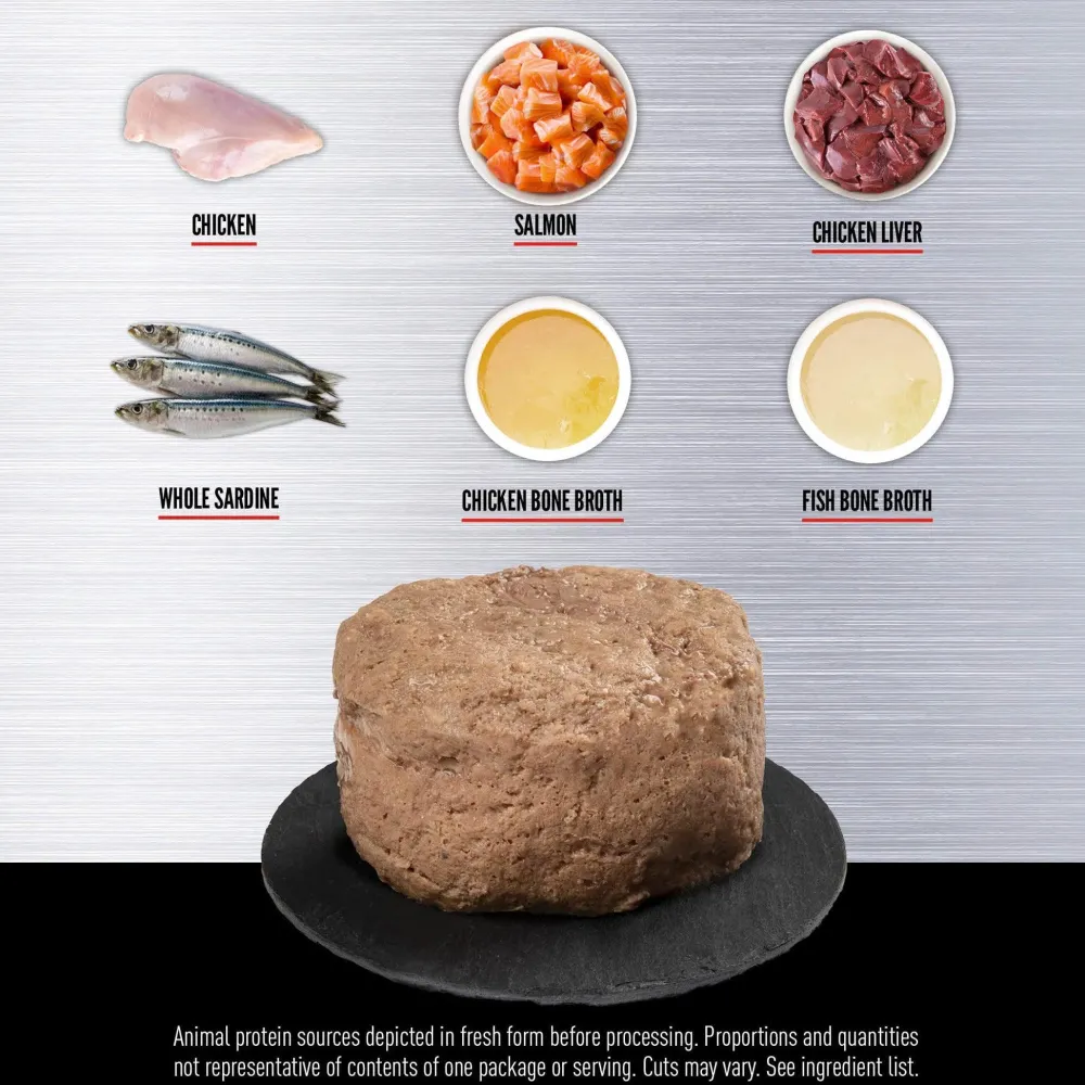 Sale Wet Cat Chicken + Salmon Entrée - Kitten Recipe Wet Food Cans, Pouches, Tetra Paks, Etc.