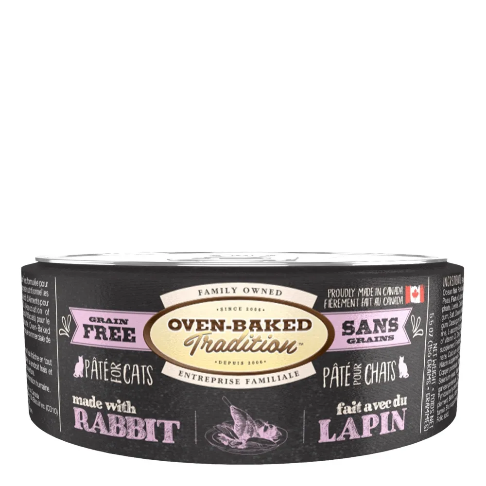 Best Oven Baked Cat Can Grain Free Rabbit Pate Wet Food Cans, Pouches, Tetra Paks, Etc.
