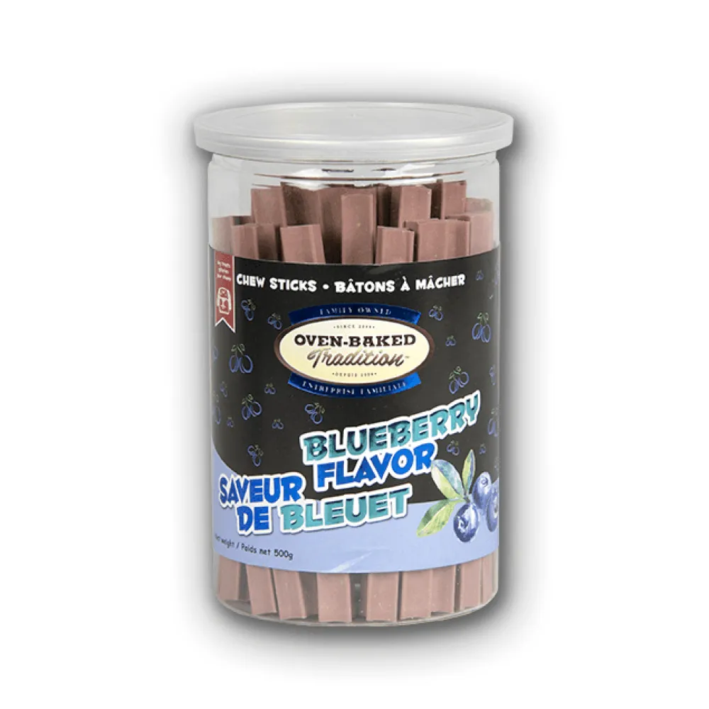 Fashion Oven-Baked Tradition Blueberry Flavour Chew Stick Treats Treats & Chews