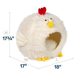 Discount Ph Cozy Cat Chicken Hideaway Supplies Collars, Scratchers, Toys, Etc.