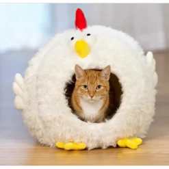 Discount Ph Cozy Cat Chicken Hideaway Supplies Collars, Scratchers, Toys, Etc.