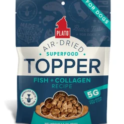 New Dog Food Topper Fish & Fish Collagen Food Dry, Wet, Freeze Dried, Etc.