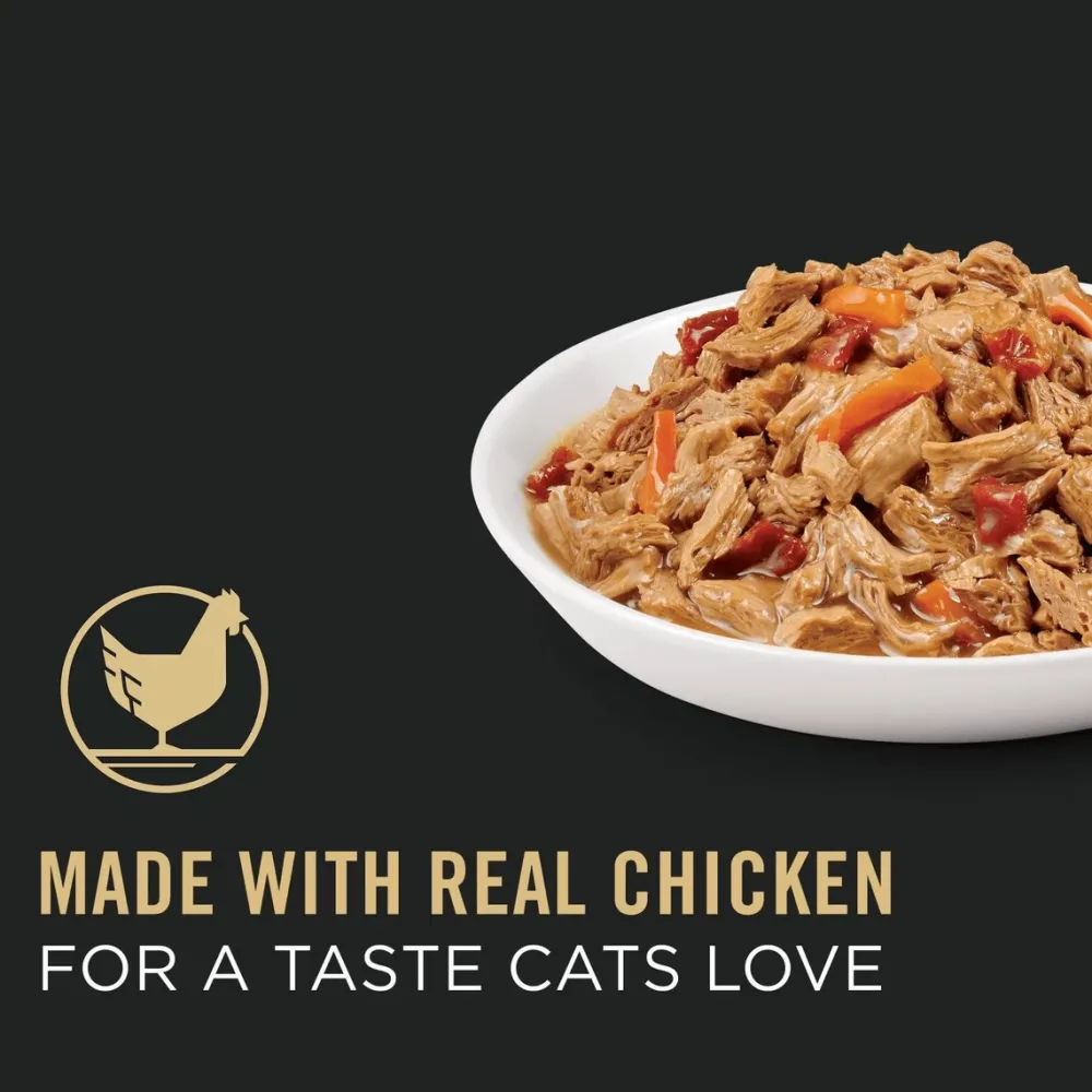 Outlet Adult White Meat Chicken & Vegetable Entree in Gravy Canned Cat Food Wet Food Cans, Pouches, Tetra Paks, Etc.