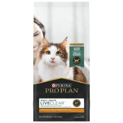 Clearance Allergen Reducing High Protein Cat Food LIVECLEAR Chicken and Rice Formula Dry Food Dry Cat Food