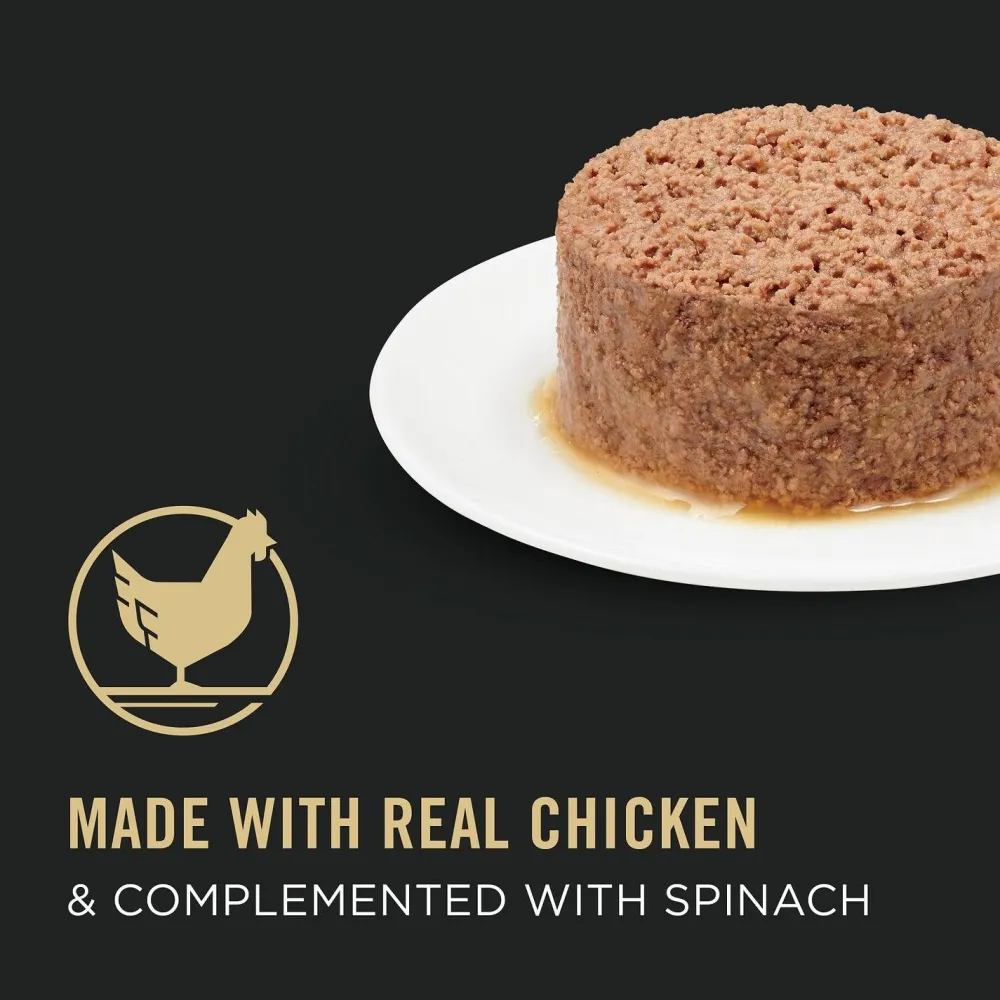 Hot Grain Free Chicken & Spinach Entrée Classic Wet Cat Food Wet Food Cans, Pouches, Tetra Paks, Etc.