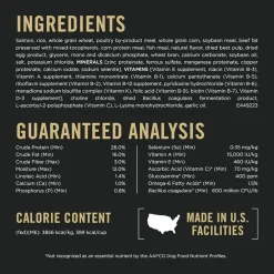 Outlet High Protein Dog Food With Probiotics for Dogs Shredded Blend Salmon & Rice Formula Food Dry, Wet, Freeze Dried, Etc.