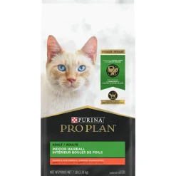 Hot Indoor Hairball Care Adult Dry Cat Food Salmon & Rice Dry Food Dry Cat Food