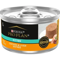 Outlet Kitten Chicken & Liver Entrée Classic Wet Cat Food Wet Food Cans, Pouches, Tetra Paks, Etc.