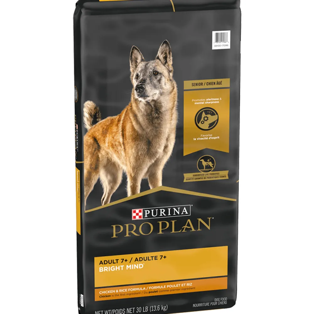 Fashion Senior Dog Food With Probiotics Bright Mind 7+ Chicken & Rice Formula Food Dry, Wet, Freeze Dried, Etc.