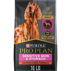 Online Sensitive Skin and Stomach Dog Food With Probiotics Salmon & Rice Formula Food Dry, Wet, Freeze Dried, Etc.