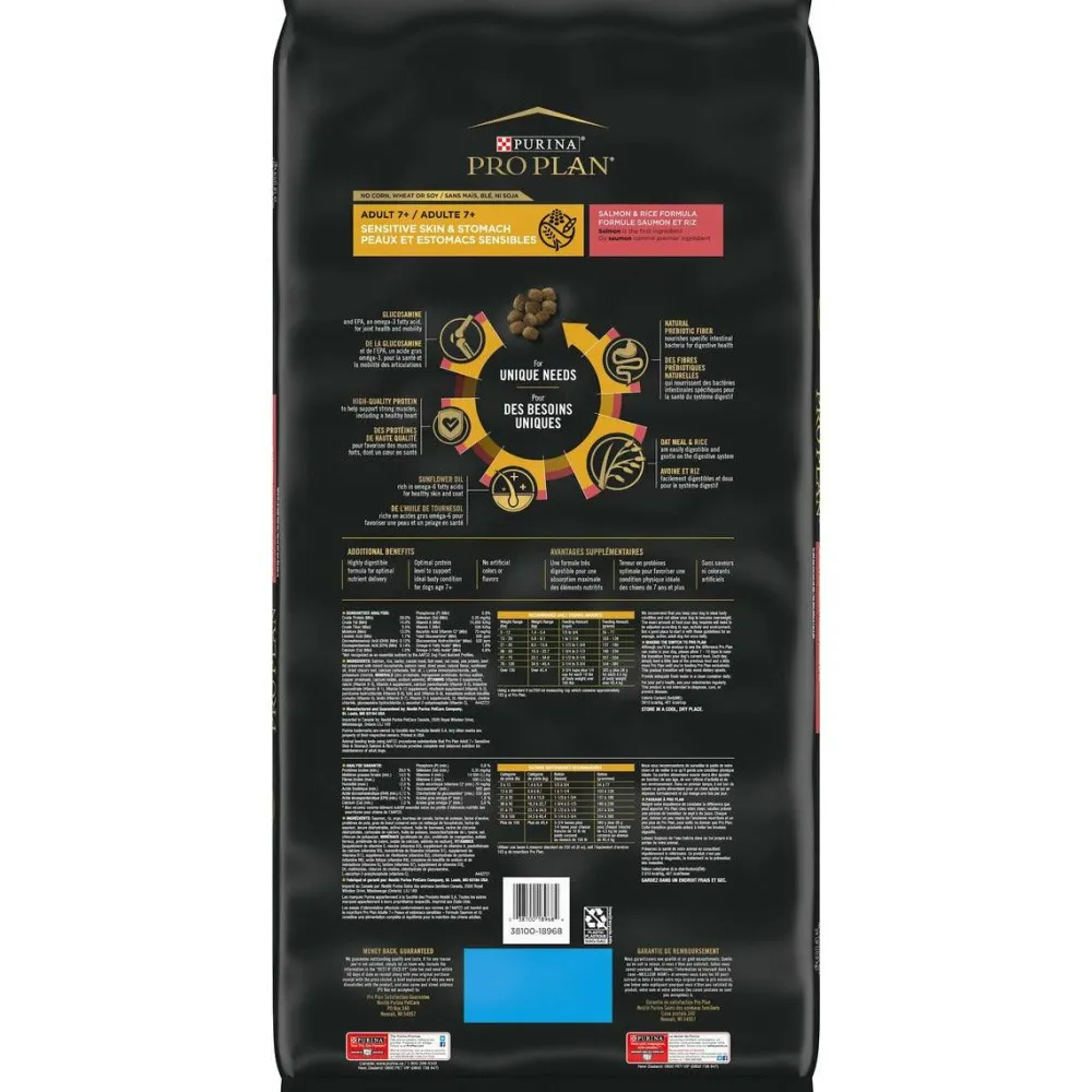 Discount Sensitive Skin & Stomach 7+ Salmon & Rice Formula Dry Dog Food Food Dry, Wet, Freeze Dried, Etc.