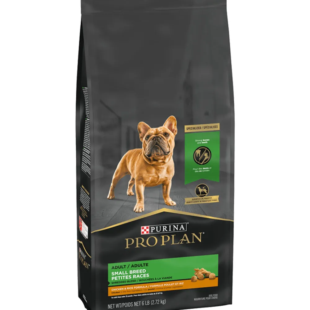 Online Small Breed Dog Food With Probiotics Shredded Blend Chicken & Rice Formula Food Dry, Wet, Freeze Dried, Etc.