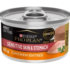 Hot Specialized Sensitive Skin & Stomach Chicken Entree Wet Cat Food Wet Food Cans, Pouches, Tetra Paks, Etc.
