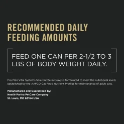 Online Vital Systems Sole Entree in Wet Cat Food Gravy Wet Food Cans, Pouches, Tetra Paks, Etc.