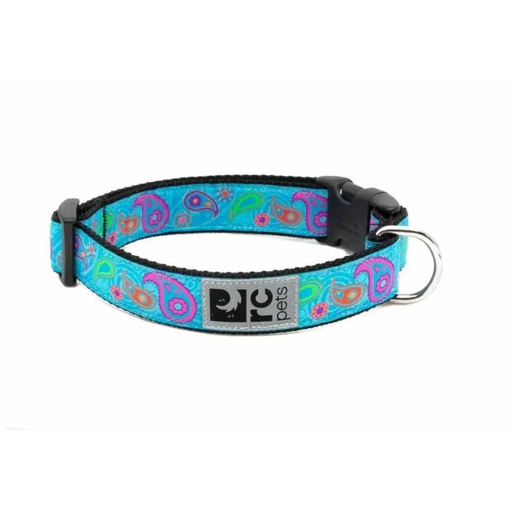 Clearance RC Adjustable Dog Collar Tropical Paisley Supplies Leashes, Collars, Beds, Flea & Tick, Etc.