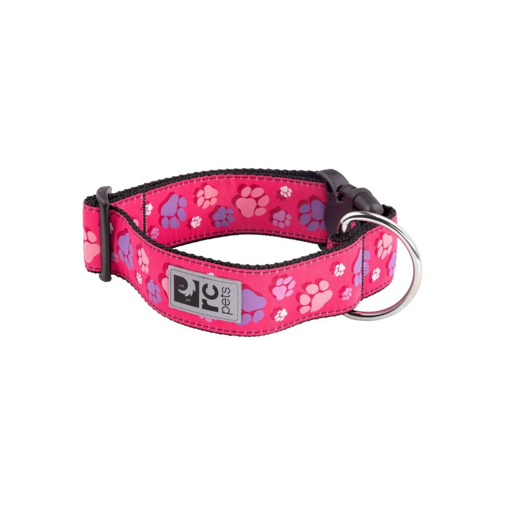 New Rc Dog Collar Fresh Tracks Pink Wide Supplies Leashes, Collars, Beds, Flea & Tick, Etc.