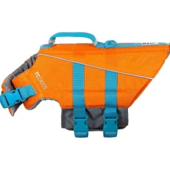 Outlet RC Dog Tidal Lifejacket Orange & Teal Supplies Leashes, Collars, Beds, Flea & Tick, Etc.