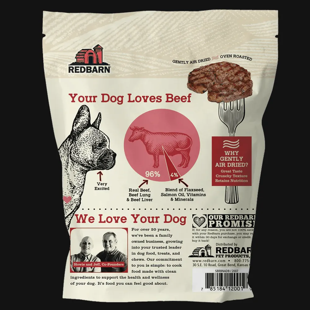 Hot Air Dried Grain Free Beef Dog Food Food Dry, Wet, Freeze Dried, Etc.
