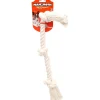 Online Rope Bone White 3 Knot Bone Toys Interactive, Plush, Etc. | Supplies Leashes, Collars, Beds, Flea & Tick, Etc.