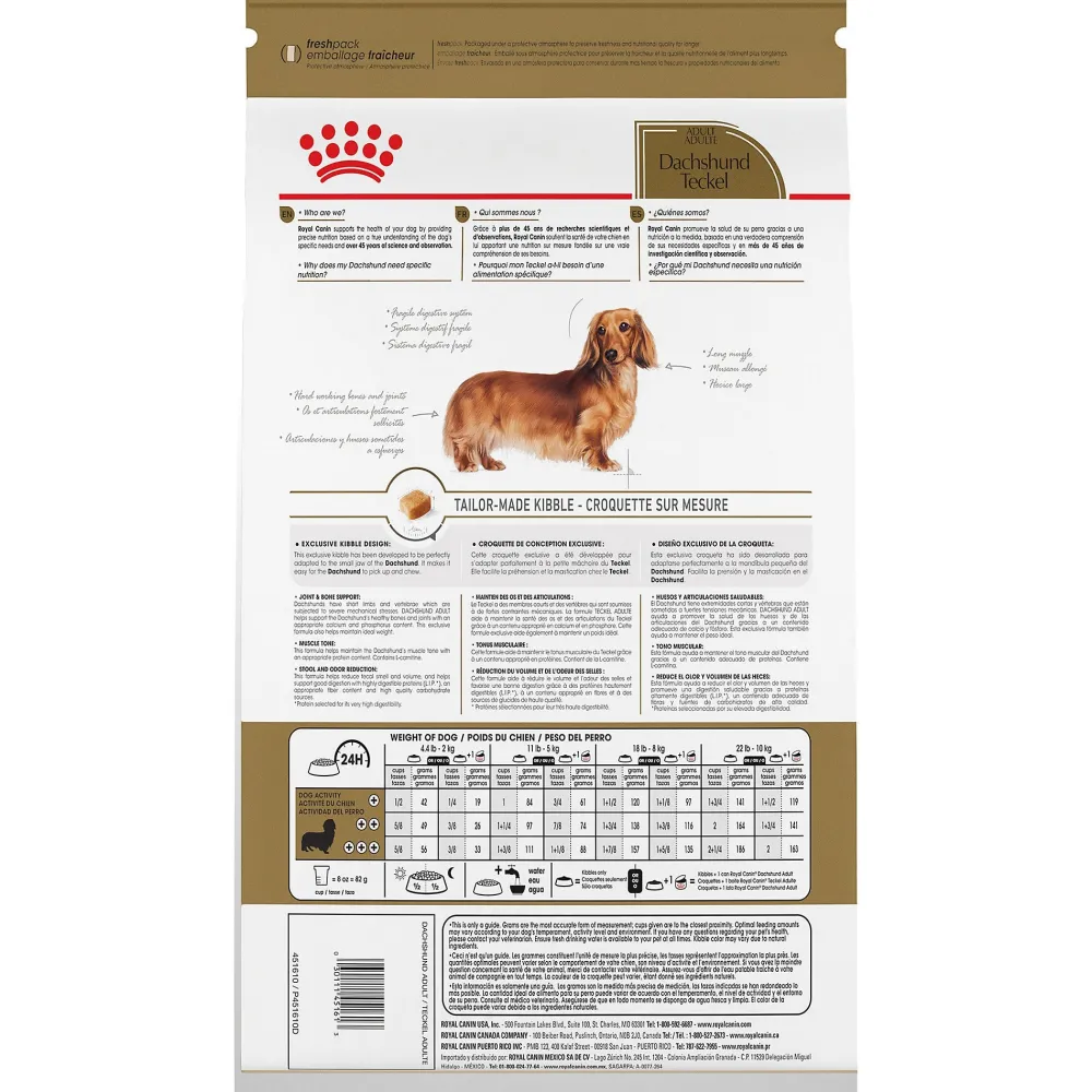 Online Breed Health Nutrition Dachshund Adult Dry Dog Food Food Dry, Wet, Freeze Dried, Etc.