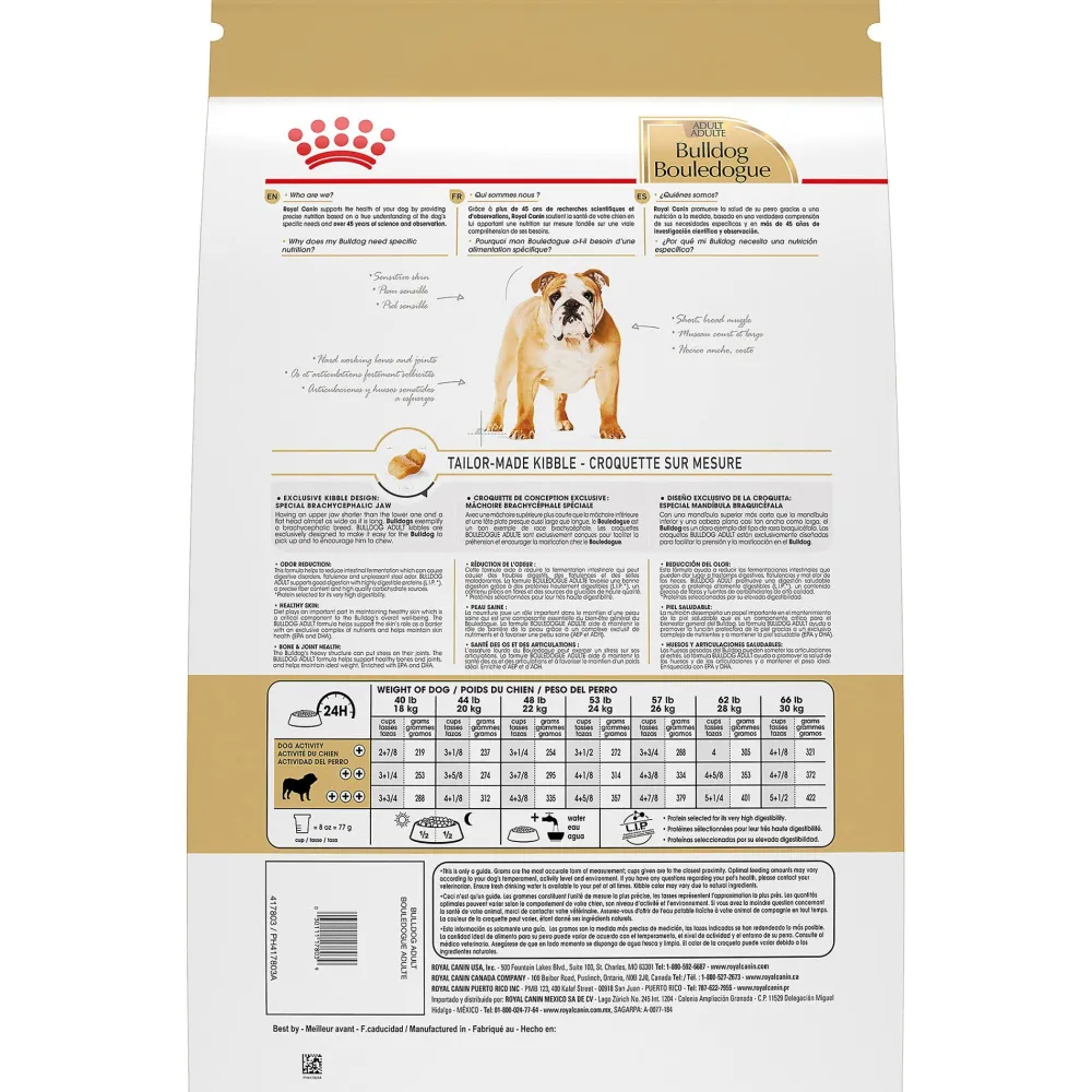 Best ® Breed Health Nutrition® Bulldog Adult Dry Dog Food Food Dry, Wet, Freeze Dried, Etc.