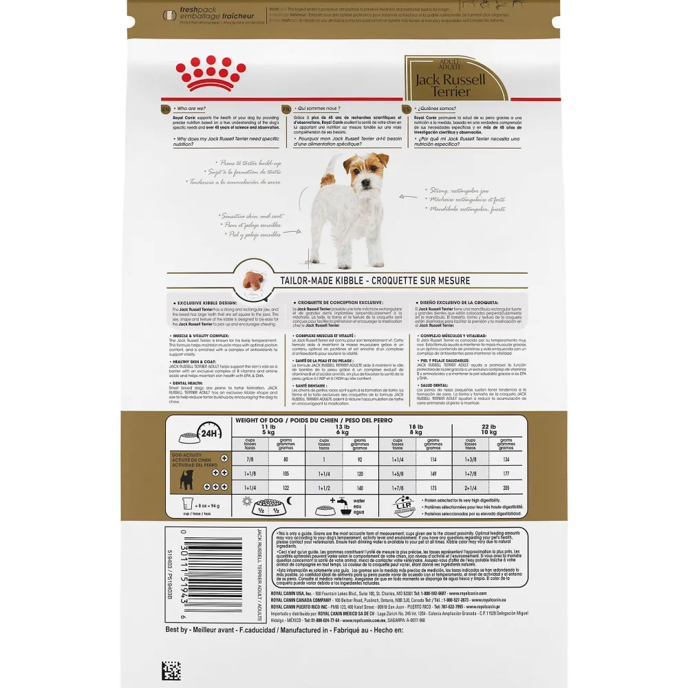 Discount Breed Health Nutrition Jack Russell Terrier Adult Dry Dog Food Food Dry, Wet, Freeze Dried, Etc.