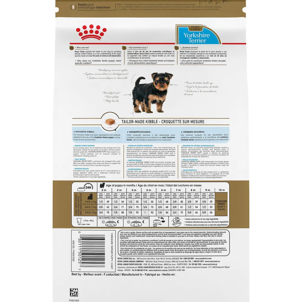 Clearance ® Breed Health Nutrition® Yorkshire Terrier Puppy Dry Puppy Food Food Dry, Wet, Freeze Dried, Etc.