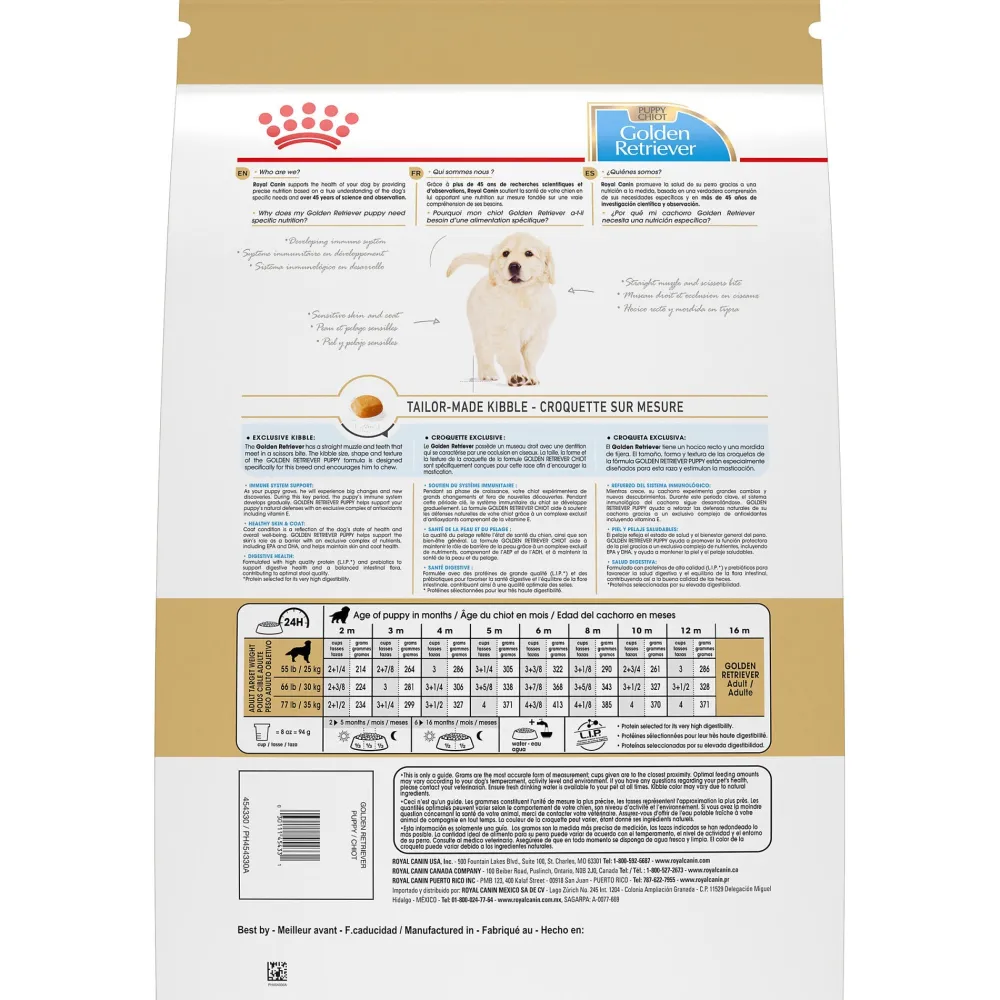 Hot ® Breed Health Nutrition® Golden Retriever Puppy Dry Puppy Food Food Dry, Wet, Freeze Dried, Etc.