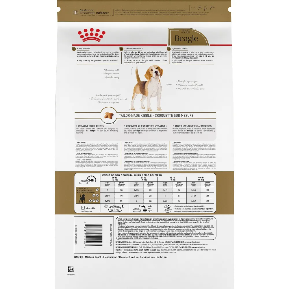 Outlet Breed Specific Beagle Adult Dog Food Food Dry, Wet, Freeze Dried, Etc.
