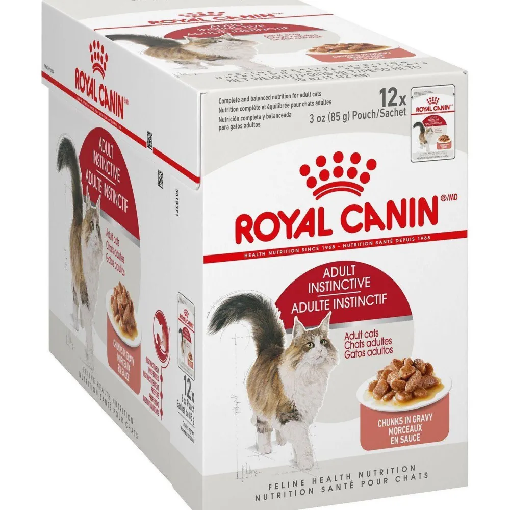 Sale Cat Pouches Chunks In Gravy Adult Instinctive Wet Food Cans, Pouches, Tetra Paks, Etc.