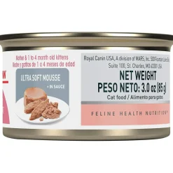 Fashion ® Feline Health Nutrition™ Mother & Babycat Ultra Soft Mousse Canned Cat Food Wet Food Cans, Pouches, Tetra Paks, Etc.