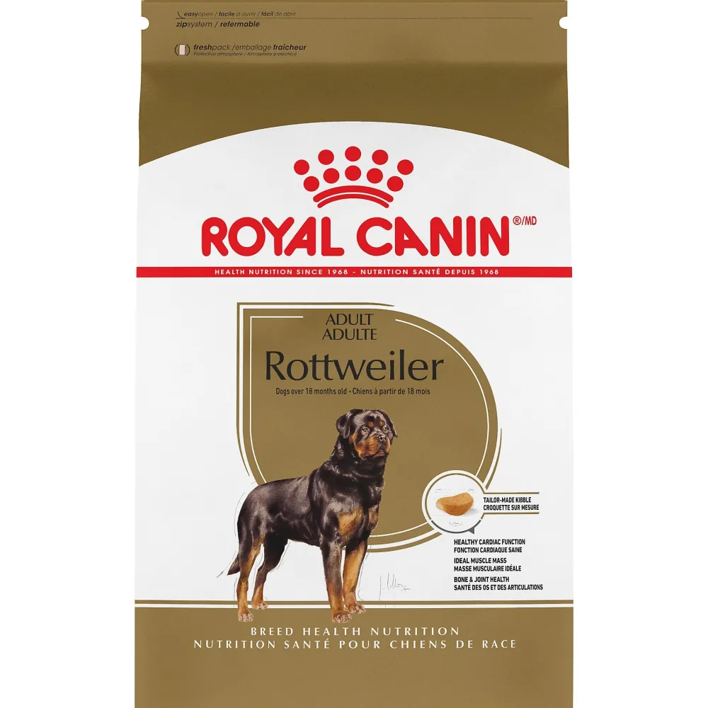 New Rottweiler Adult Dog Food Food Dry, Wet, Freeze Dried, Etc.