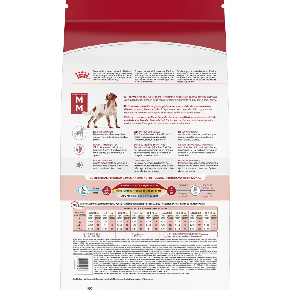 Sale ® Size Health Nutrition™ Medium Adult Dry Dog Food Food Dry, Wet, Freeze Dried, Etc.
