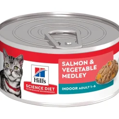 Fashion Feline Canned Indoor Salmon & Vegetables Wet Food Cans, Pouches, Tetra Paks, Etc.