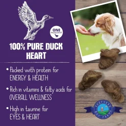 Fashion Freeze Dried Duck Hearts Treats Treats & Chews