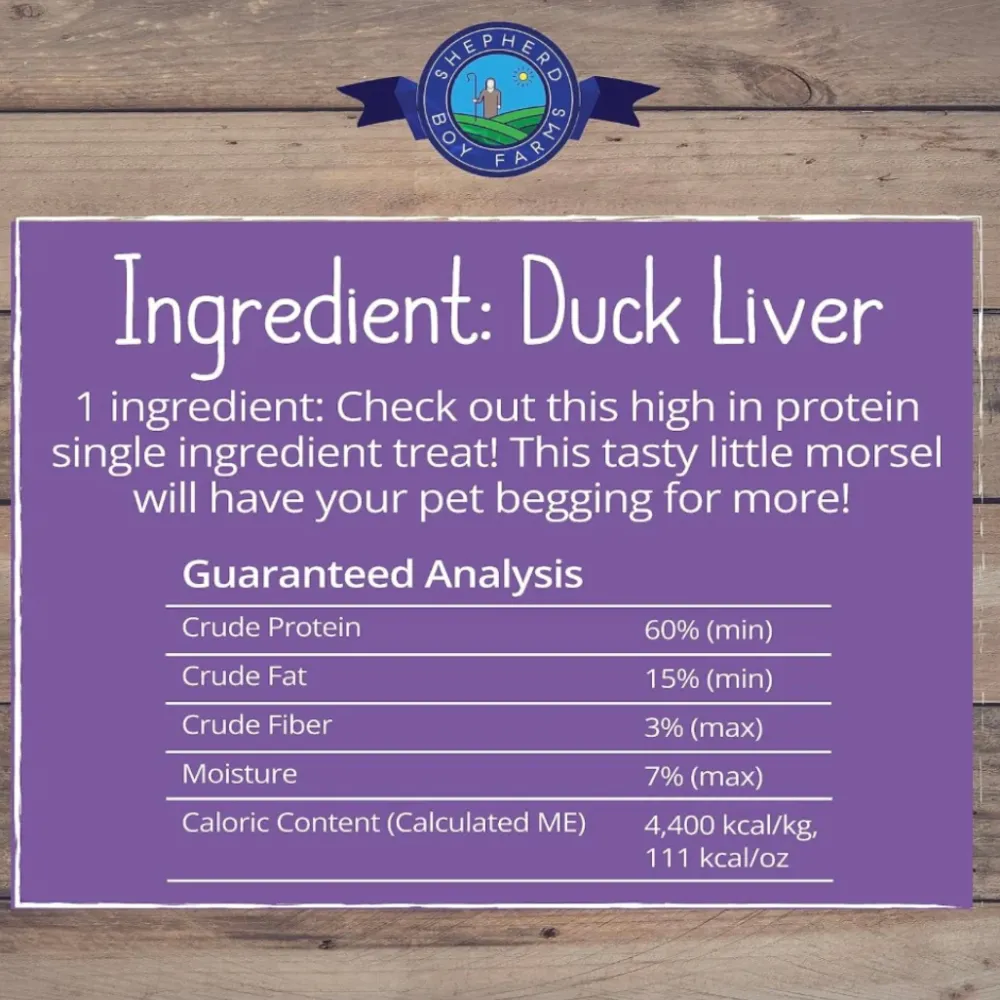 Outlet Freeze Dried Duck Liver Treats Treats & Chews