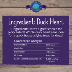 Fashion Freeze Dried Duck Hearts Treats Treats & Chews