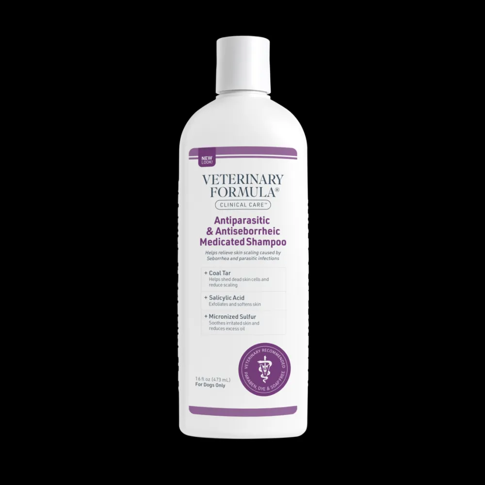 Hot Antiparasitic Medicated Shampoo Supplies Leashes, Collars, Beds, Flea & Tick, Etc.