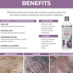 Hot Antiparasitic Medicated Shampoo Supplies Leashes, Collars, Beds, Flea & Tick, Etc.