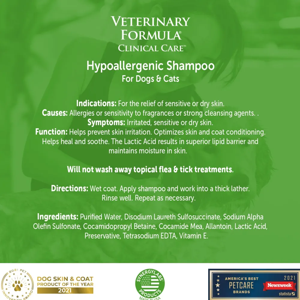 Fashion Hypoallergenic Shampoo Supplies Leashes, Collars, Beds, Flea & Tick, Etc.